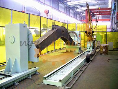 Posicionador de soldadura de cabezal y contrapunto