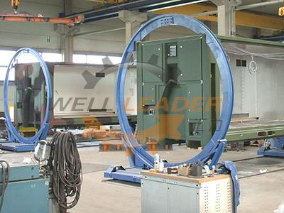 Máquina volcadora de tanque ISO