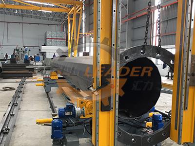 Machine de positionnement de portique