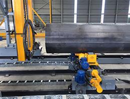 Flange Positioning and Welding Machine